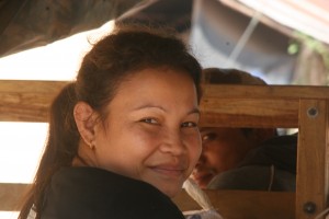 sourire d'une femme laos